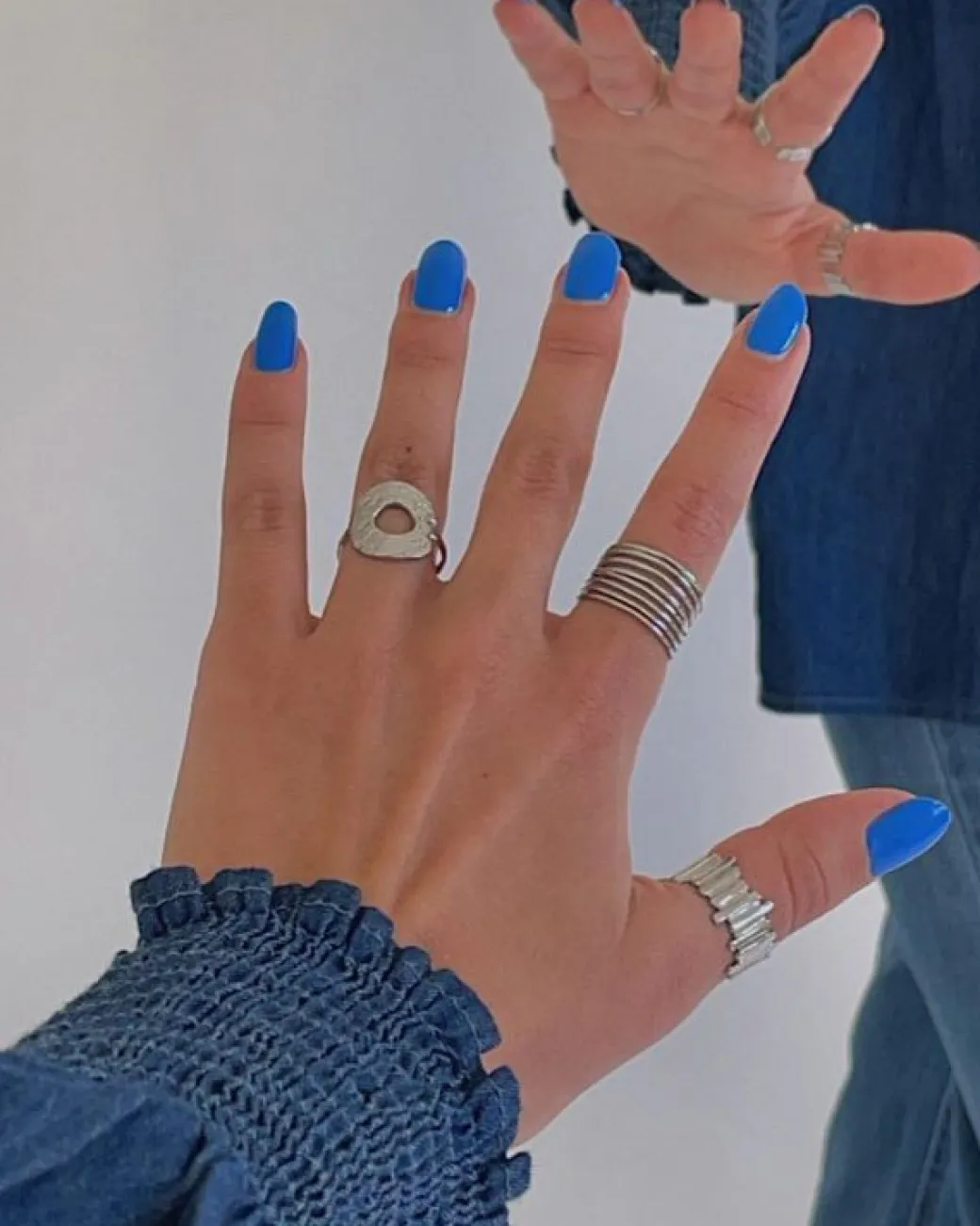 ADELINA ring, sølvfarvet