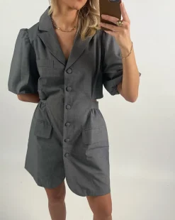 ADELINE kjole, grå