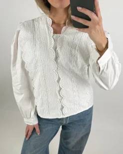 AINA bluse, hvid