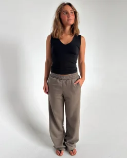 ALLY sweatpants, brun