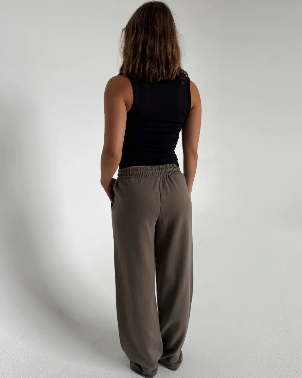 ALLY sweatpants, brun