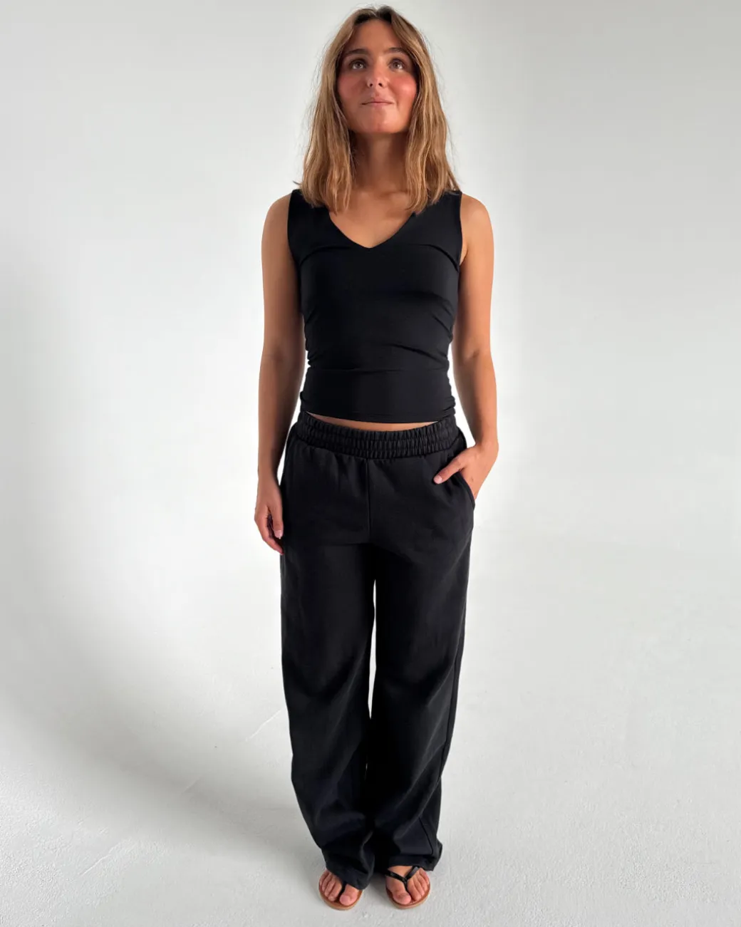 ALLY sweatpants, sort