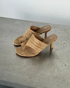 AMALIA hæl, beige