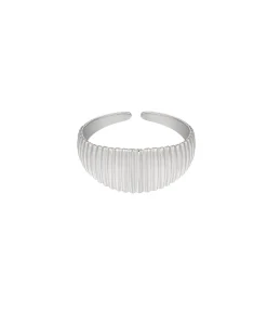 AMARA ring, sølvfarvet