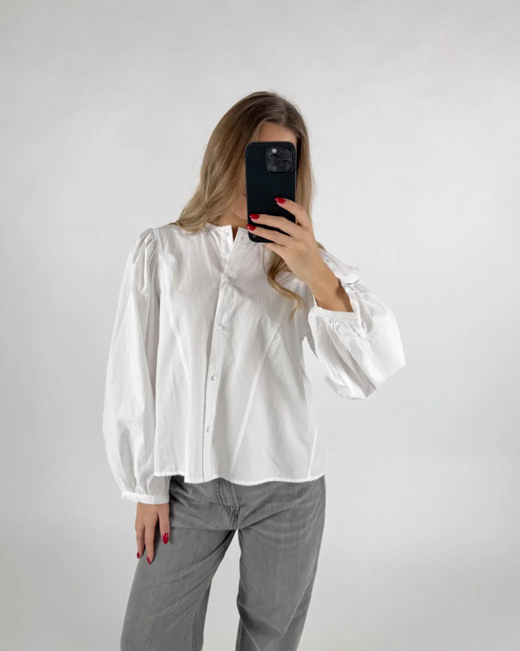 AMARIS bluse, hvid