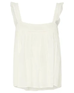 AMONA top, hvid