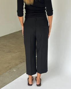 ANAIS capri bukser, sort