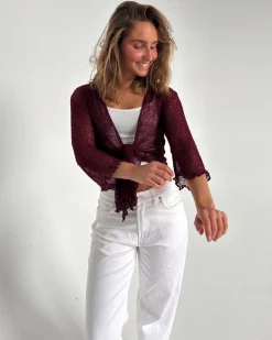 ARABELLA bluse, bordeaux
