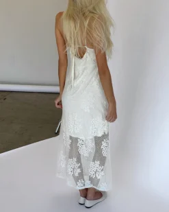 AUGUSTA kjole, hvid