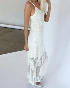 AUGUSTA kjole, hvid