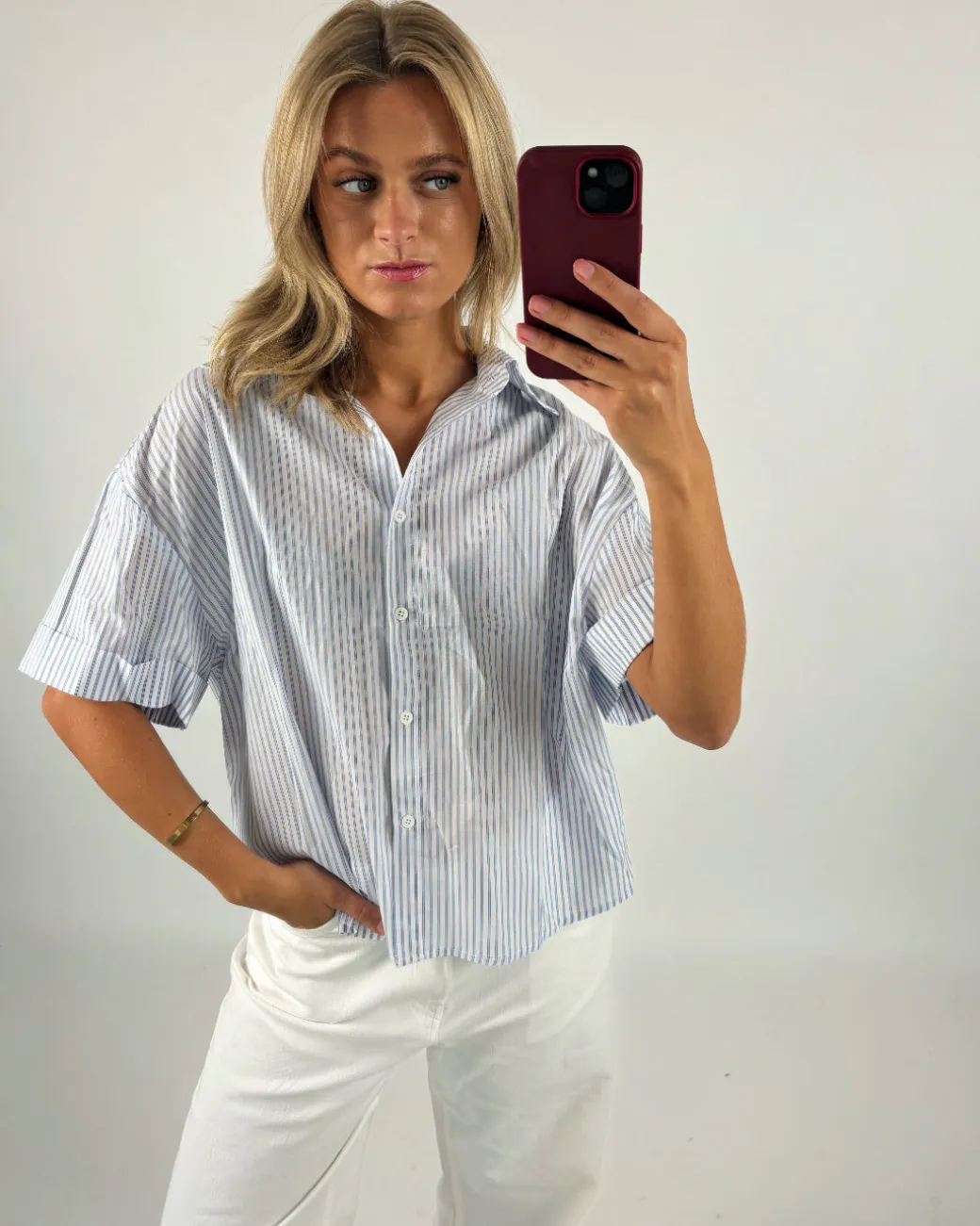 BAILEY skjorte, blå