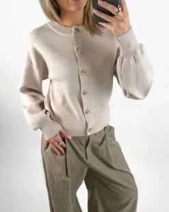 BALIA strik cardigan, creme