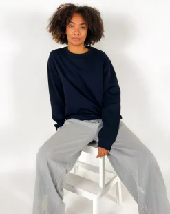 BASIC sweatshirt, navy