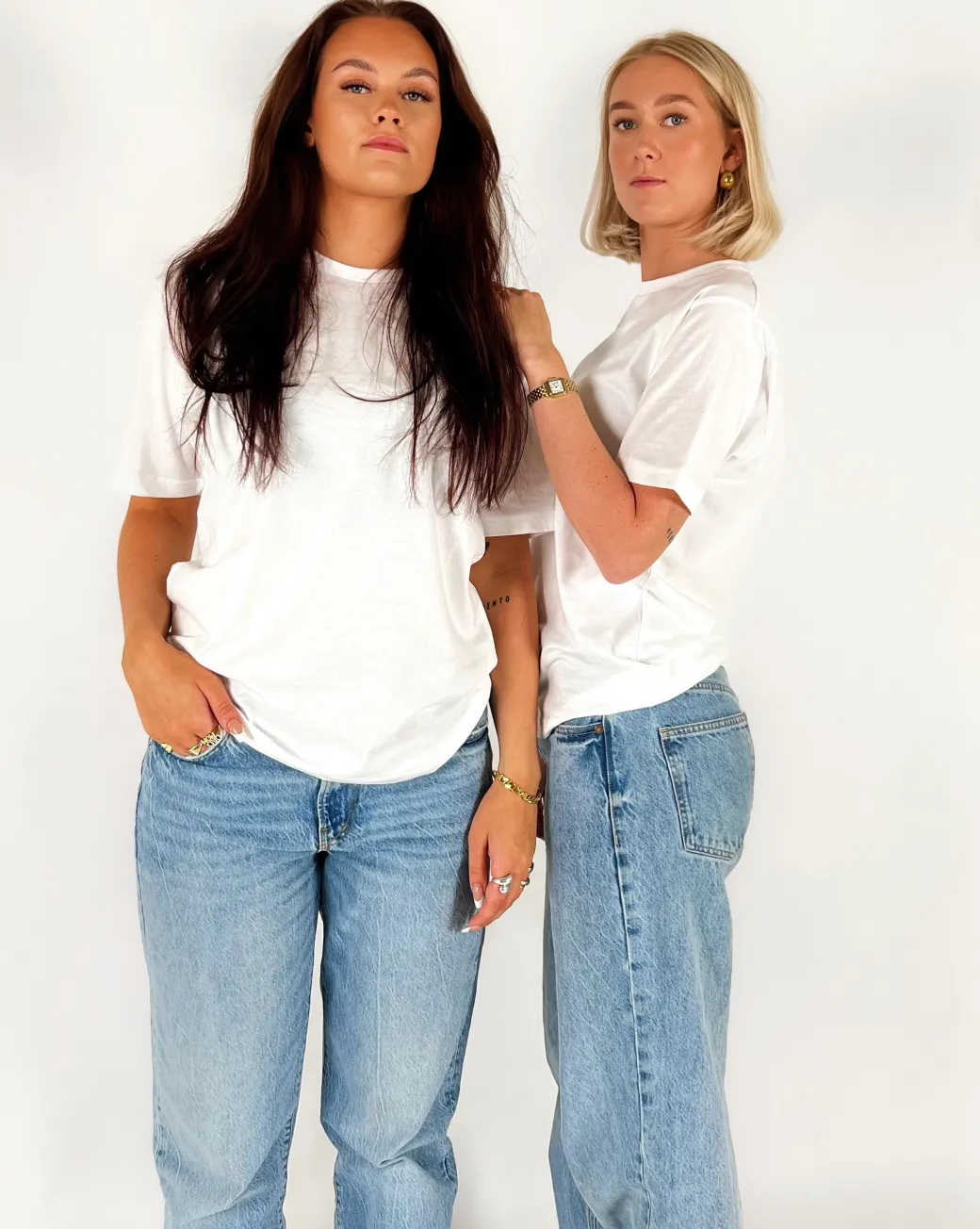 BASIC t-shirt, hvid