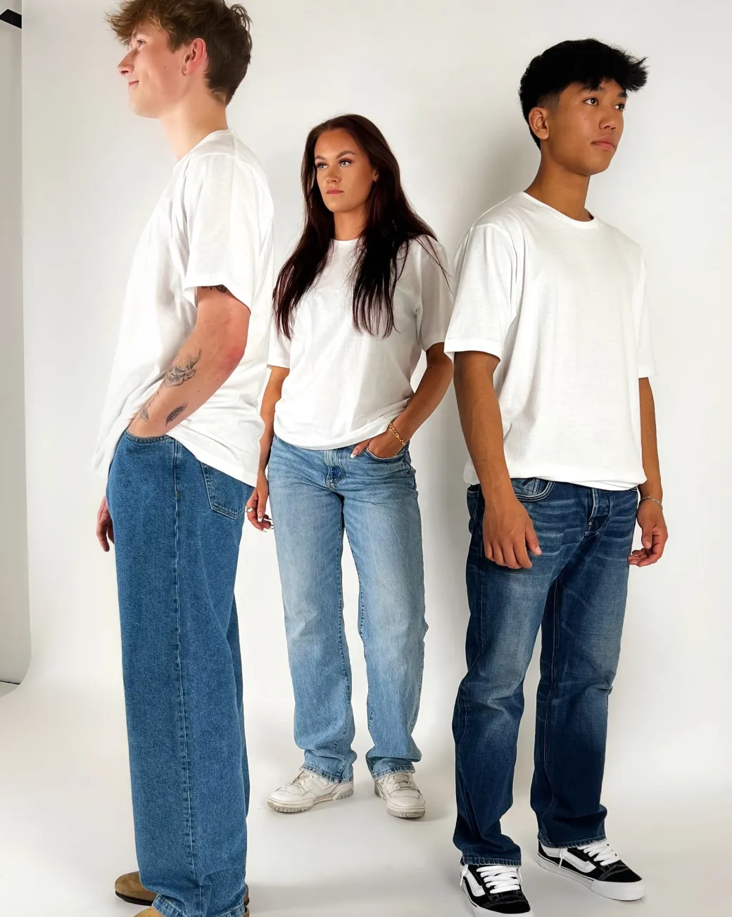 BASIC t-shirt, hvid