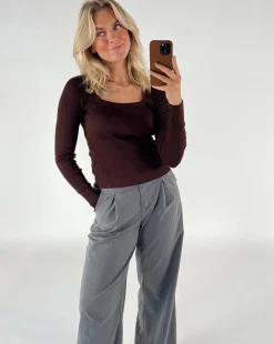 BERTHA bluse, brun