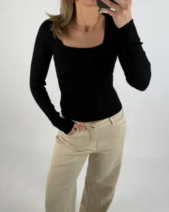 BERTHA bluse, sort
