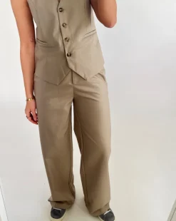 BIRGIT bukser, beige