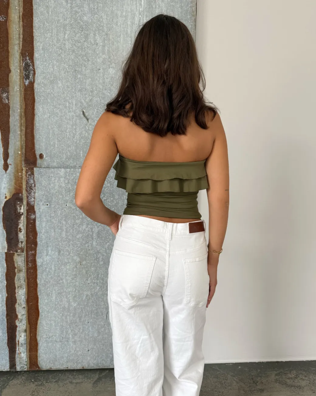 BONNIE top, kaki