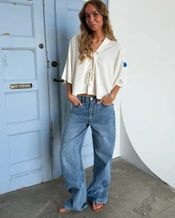 BREEZE bluse, hvid