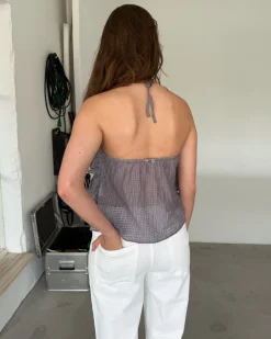 BRITNEY top, grå