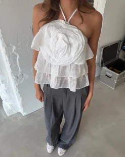 BRITNEY top, hvid
