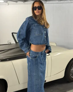 CANA denim jakke, blå