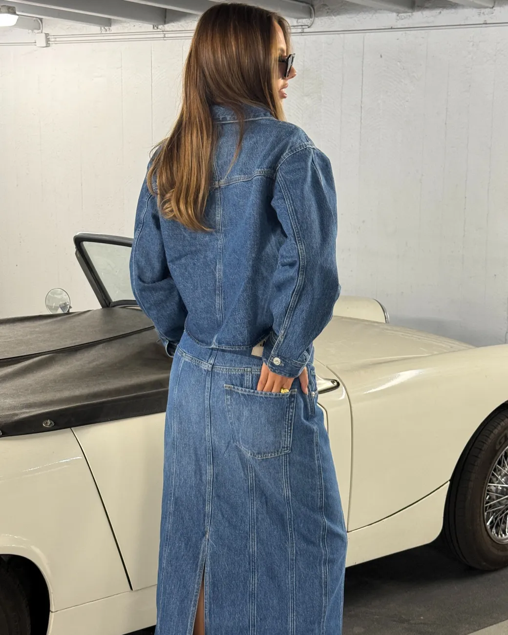CANA denim jakke, blå