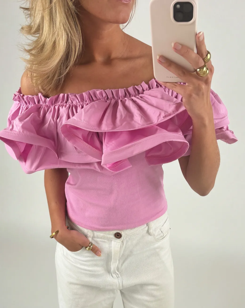 CANDICE top, pink