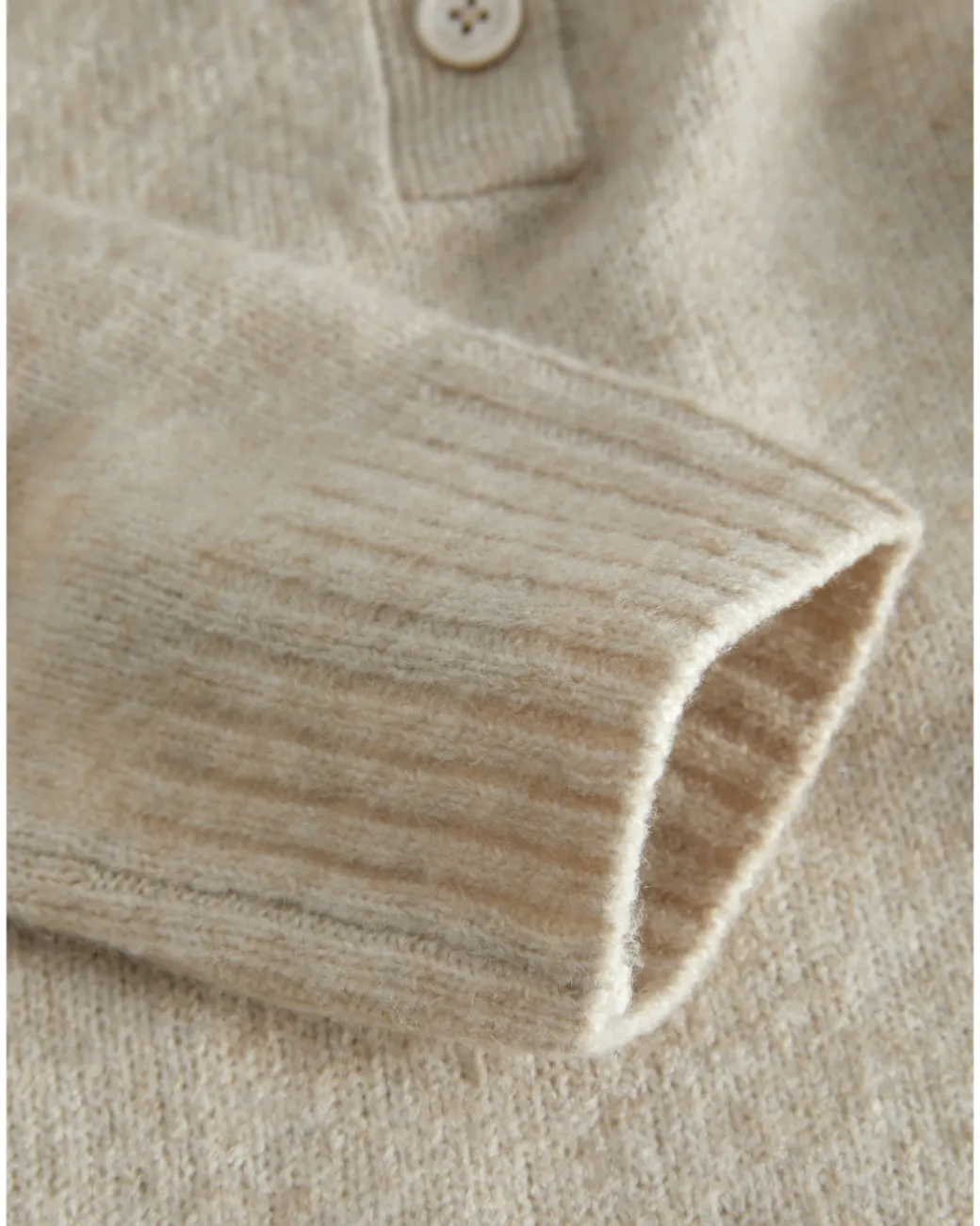 CATALINA strik polo, beige