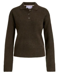 CATALINA strik polo, brun