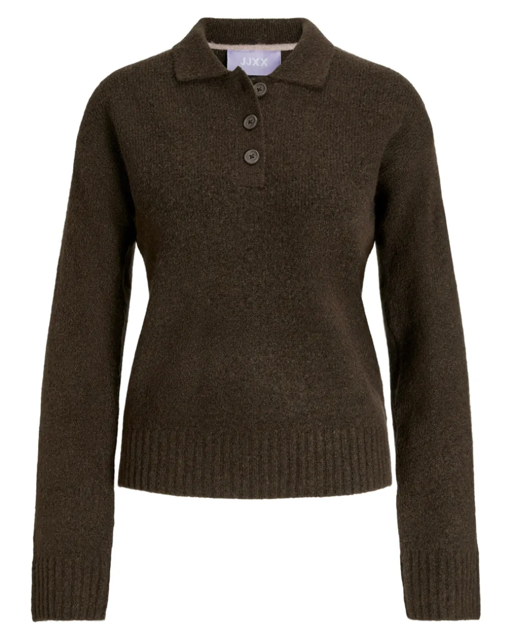 CATALINA strik polo, brun