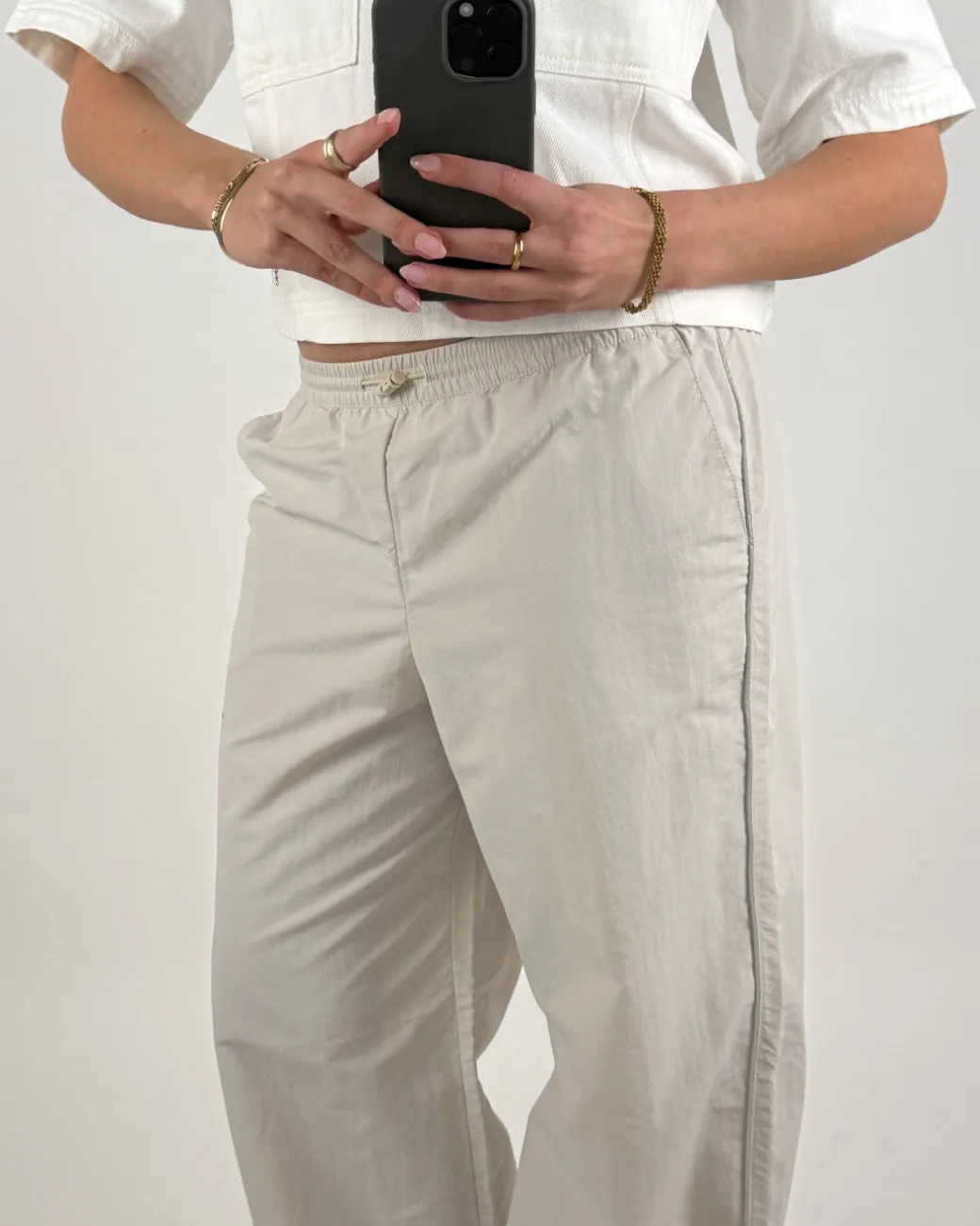 CLAIRE bukser, beige