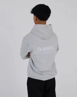 CLASSIC hoodie, grå