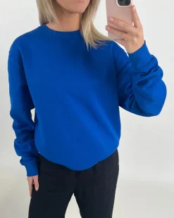 CLASSIC sweatshirt, kongeblå
