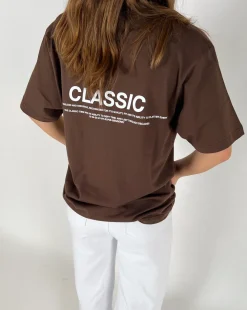 CLASSIC t-shirt, brun