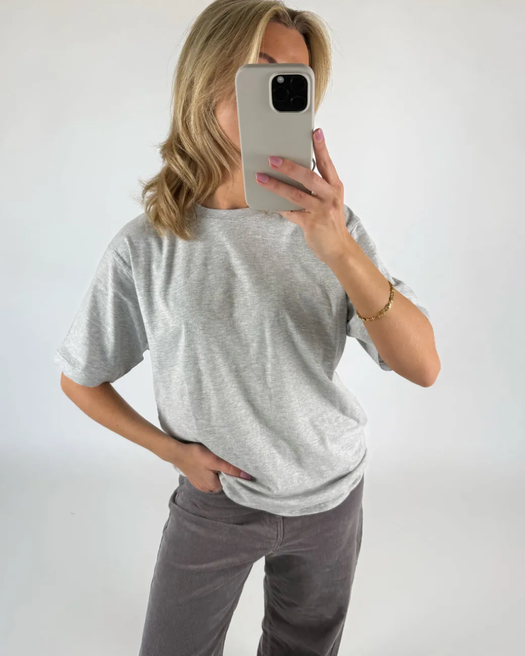 CLASSIC t-shirt, grå