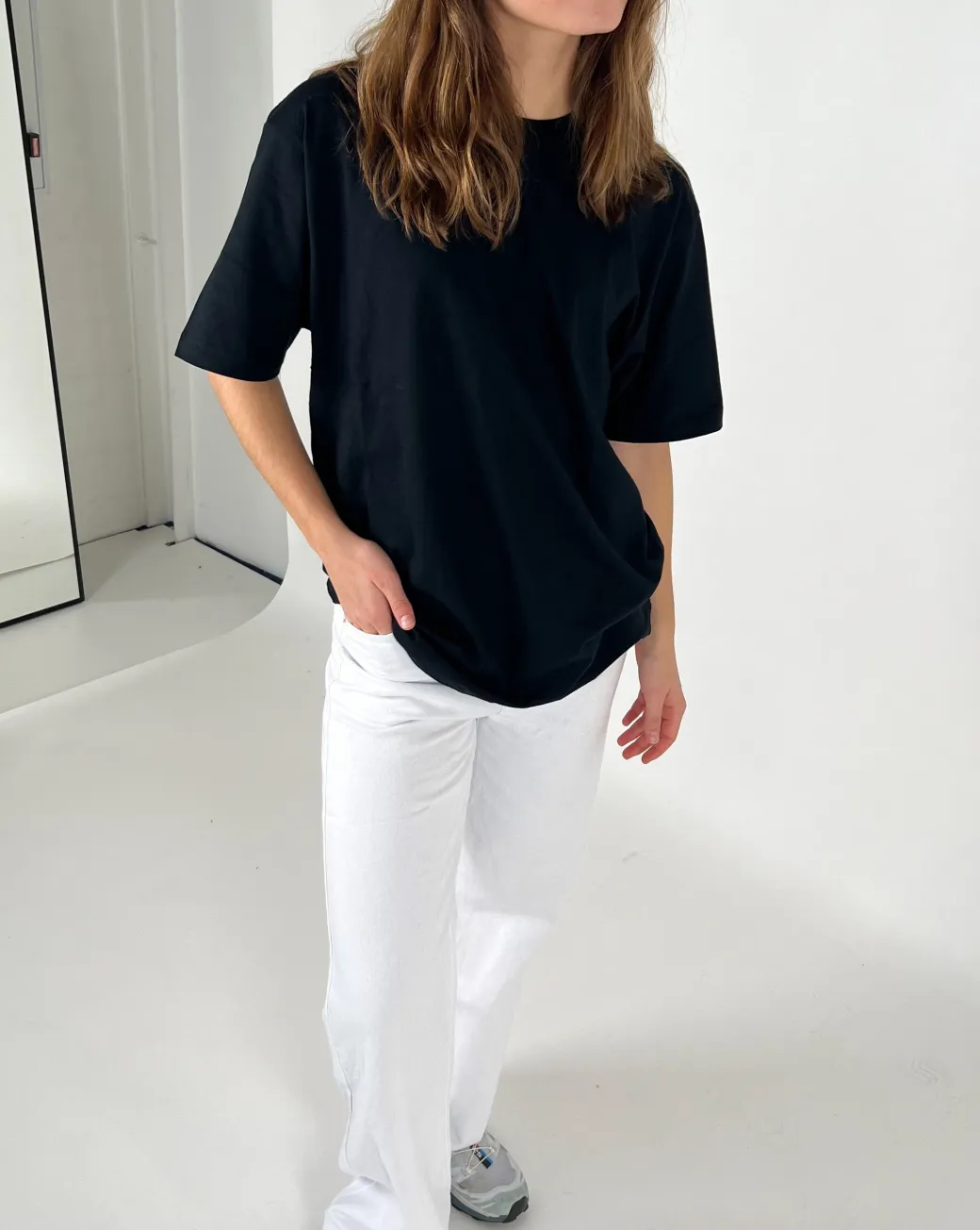 CLASSIC t-shirt, sort/hvid