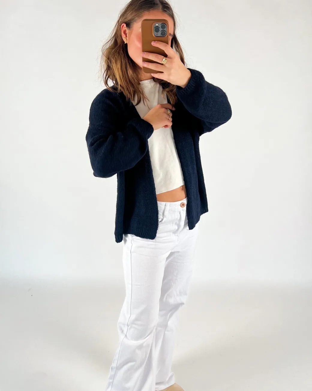 CLEO cardigan, dark navy