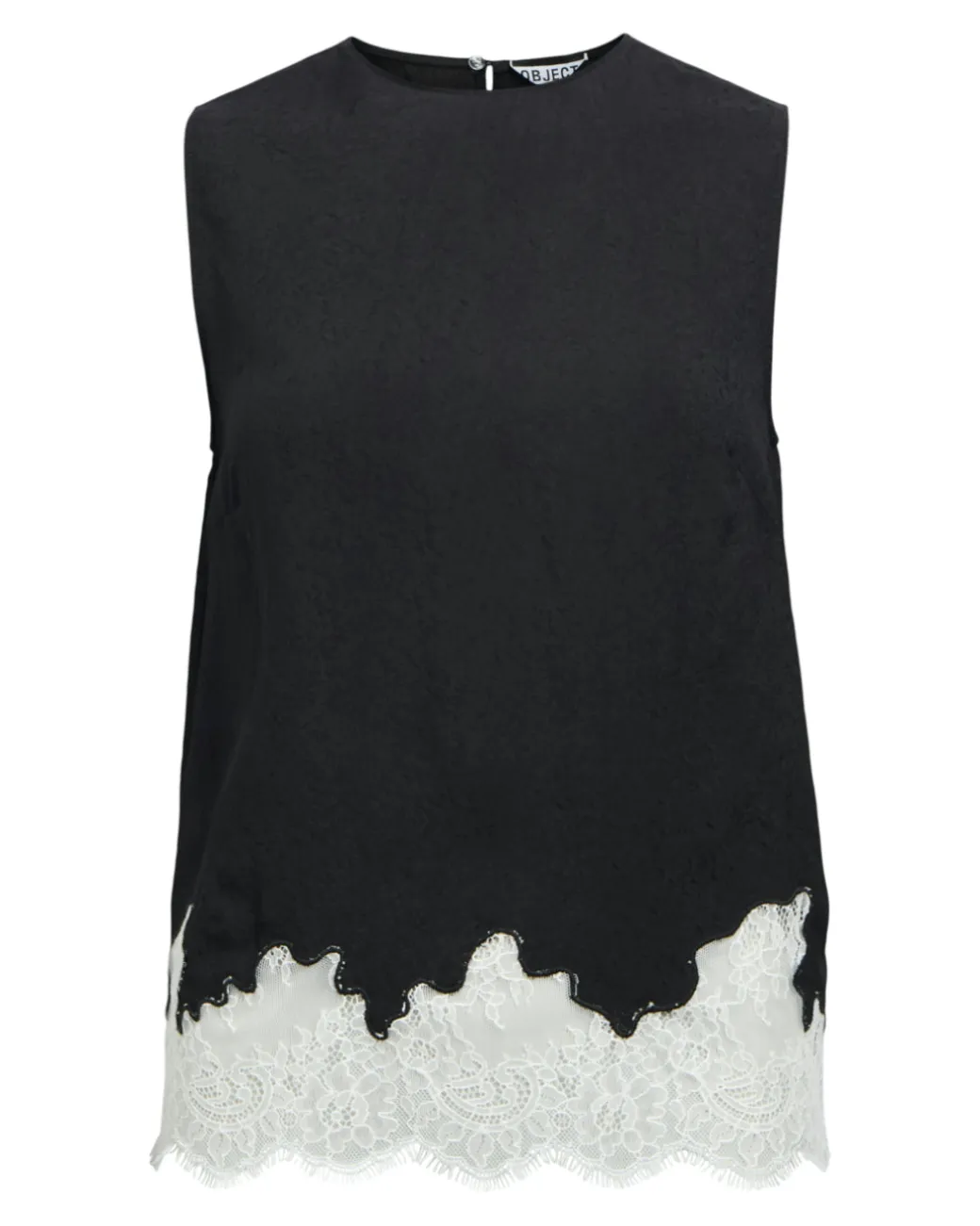 DALME blonde top, sort