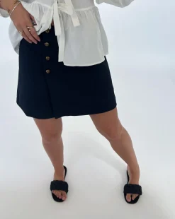 DEMI nederdel, navy