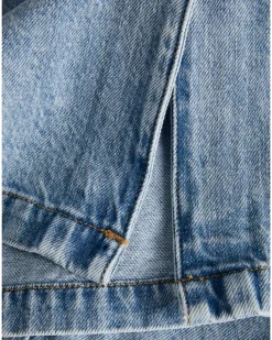 DORA denim top, blå