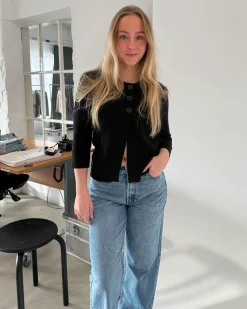 ELIZABETH cardigan, sort