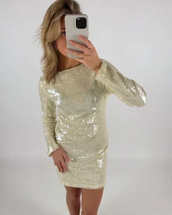 ELODIE kjole, beige