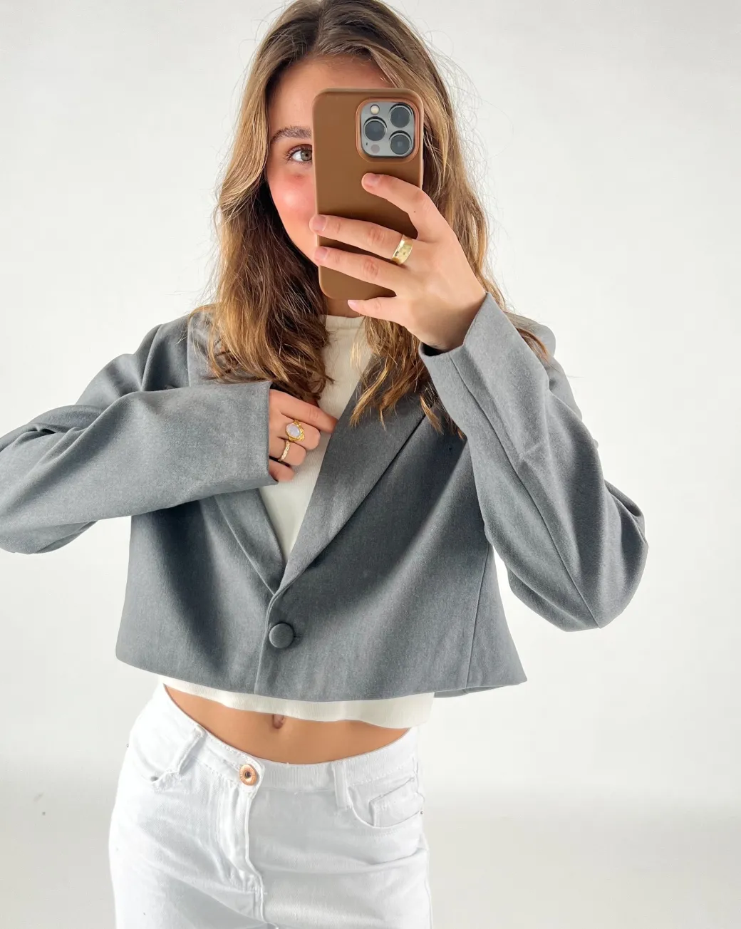EMMY blazer, grå