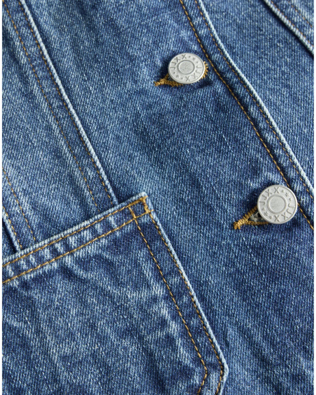 FAIZA denim top, blå