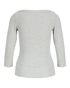 FIFI boatneck top, grå