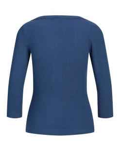 FIFI boatneck top, navy