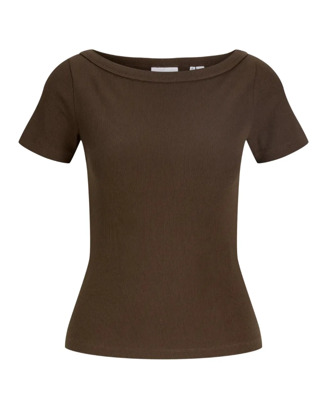 FIFI t-shirt boatneck, brun