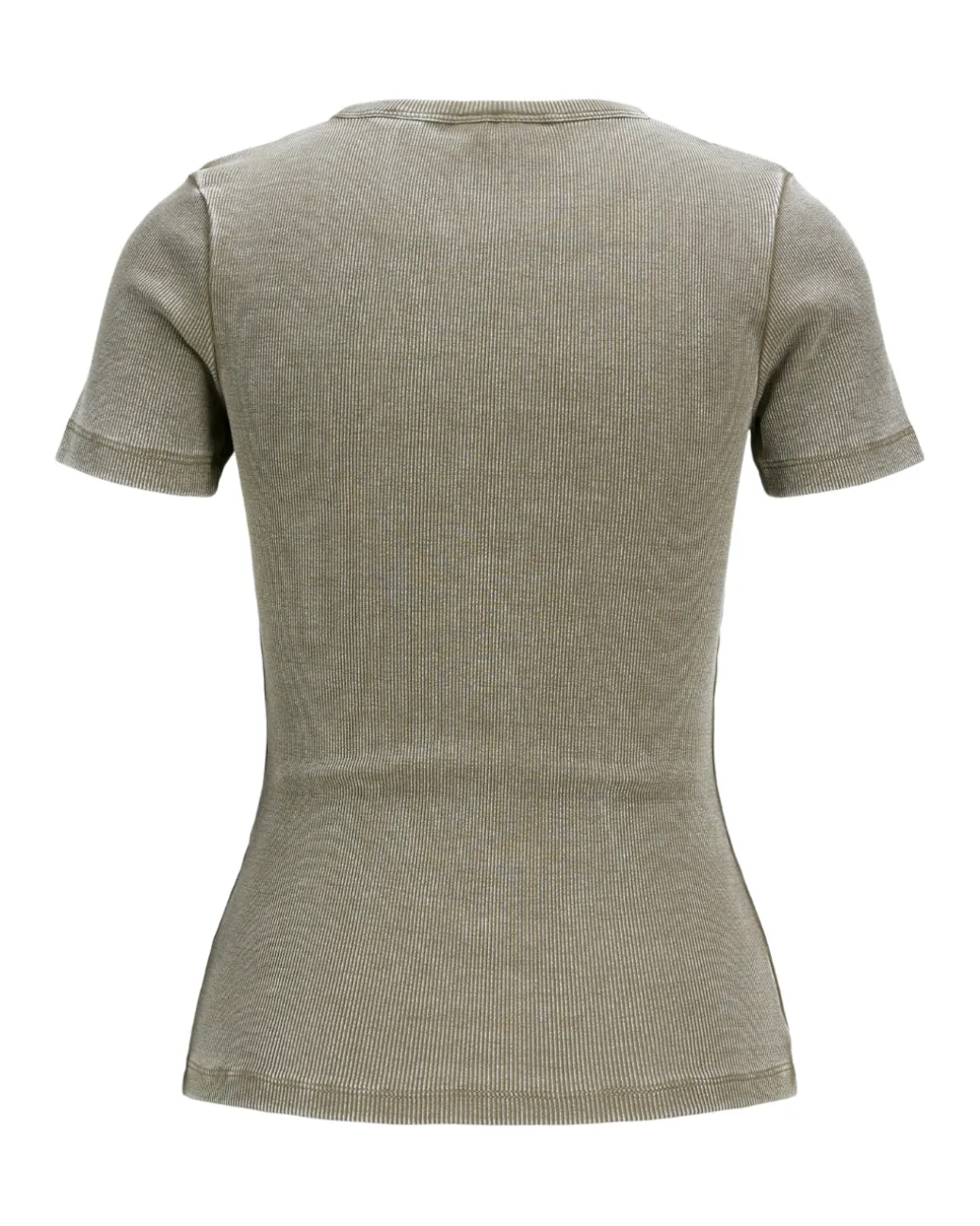 FRANKIE t-shirt, vasket brun
